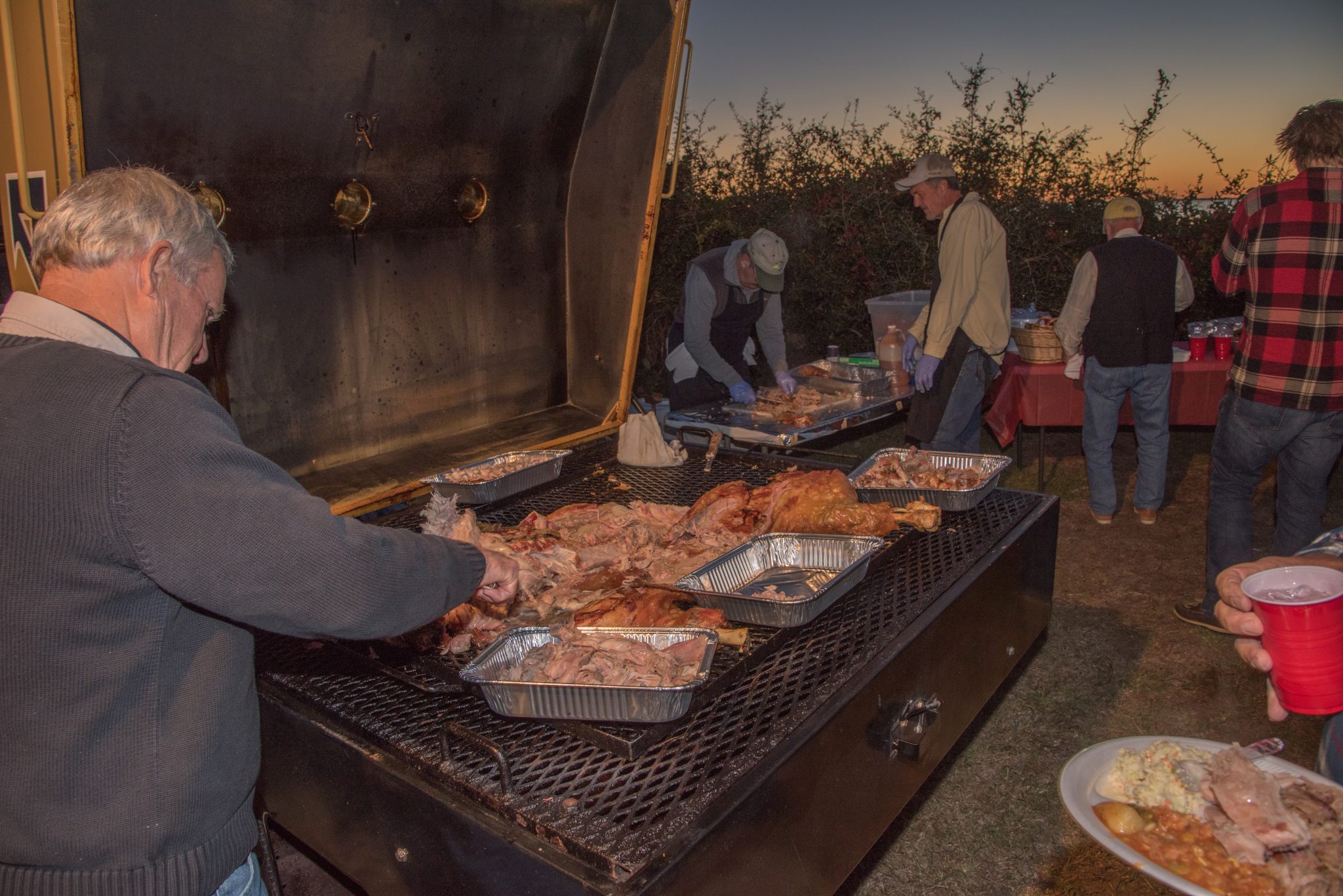 BBQ Harkers Island Jones Brothers Marine